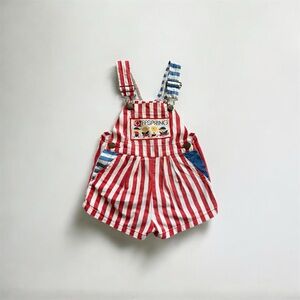 Vintage Offspring Short Overalls Size 18M